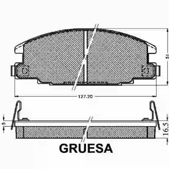 140853 - --0669chevrolet luv/isuzu/opel delantera-----------