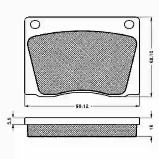 180009 - --0287 chevrolet chevy / dodge polara / ford falcon - fairlane / ika torino