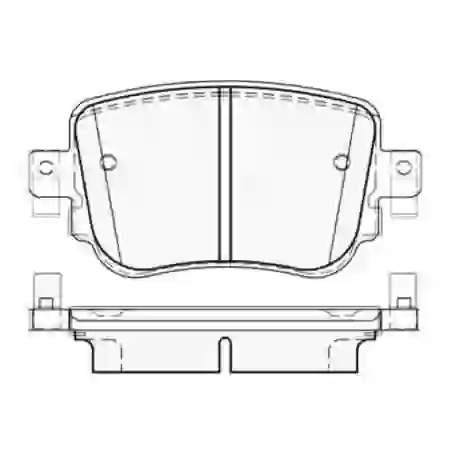 182152 - --1169volkswagen golf/audi/seat 10/ trasera -----------