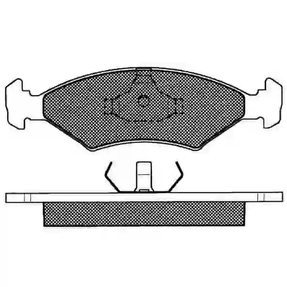 800300 - --0300 ford escort - sierra - fiesta / vw polo - pointer delantera