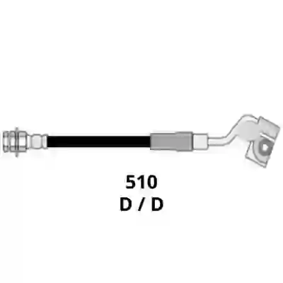 Fl103200 - flexible ford f100  80-- 83- f150 80-- 85  bronco ( del. der.)