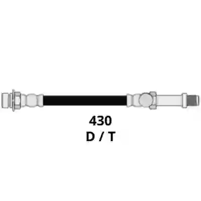Fl13841 - flexible chevrolet 51-- 54 coches ( tras.) todos