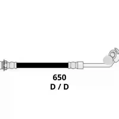Fl2024723 - flexible ford f100-f150 ( del. der)=483826d