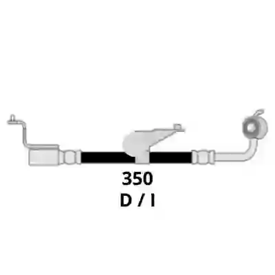 Fl25126213 - flexible ford escort brasil 00--  diesel  ( del. izq.)=3091