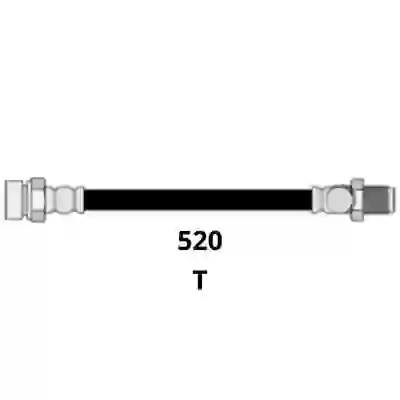 Fl34513 - flexible freno tras. m.benz 608 - borgward  55 -- 60  1/2 tn l=520mm