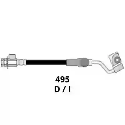 Fl3819 - flexible ford f150 90-- 96 - bronco 92-- /  ( del. izq.)