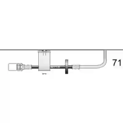 Fl43152203 - flexible chevrolet d20- bonanza 93/--  ( del. izq.)
