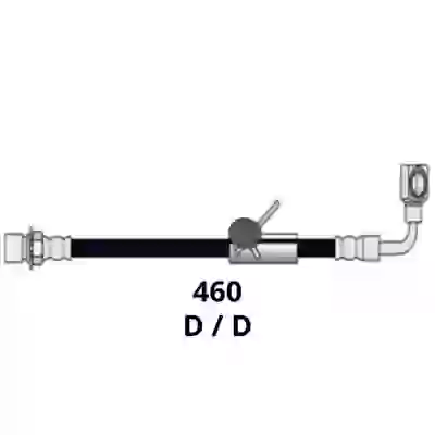 Fl4624379 - flexible chevrolet s-10 blazer 1995--  ( del.der.) =4064