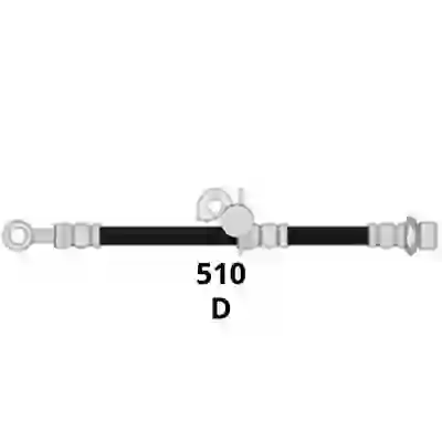 Fl4650598 - flexible toyota etios 12--  hilux 15--  ( del.) =6018