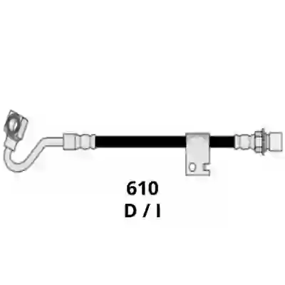 Fl4714679 - flexible chevrolet s- 10 ( del. izq.)=4077