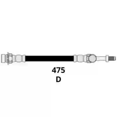 Fl49927 - flexible ford f100  66--  delantero