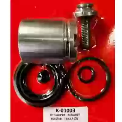 K01003  kit piston y tornillo caliper+ guard. y o ring ø 42mm ( tras.izq.) renault master