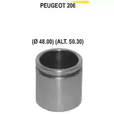 Pfd00912 -  piston caliper ø 48mm alt.50.3mm citroen berlingo- peugeot 206 -  partner