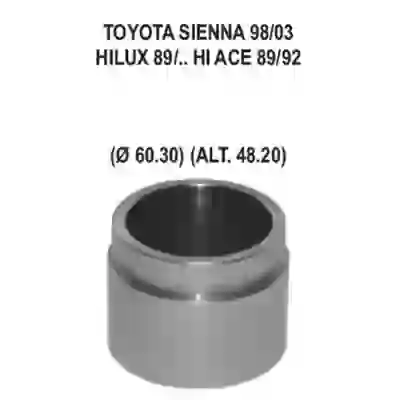 Pfd00914 - piston caliper ø 60.3mm alt.48.2mm toyota hilux 89--  hi- ace 98-- 03