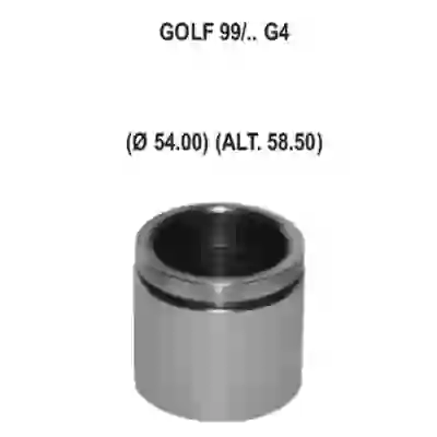 Pfd00962 - piston caliper ø 54mm alt.58.5mm vw golf g4