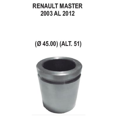 Pfd01004 - piston caliper ø 45mm alt.51mm renault master 2.8/2.5  02--  12