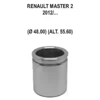 Pfd01025 - piston caliper ø 48mm alt.55.6mm renult master ii 12--  ( del.)